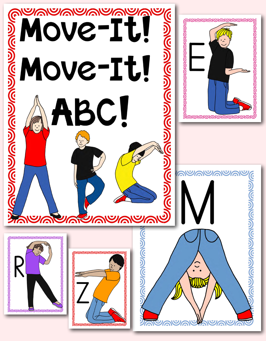 Alphabet Movement Cards