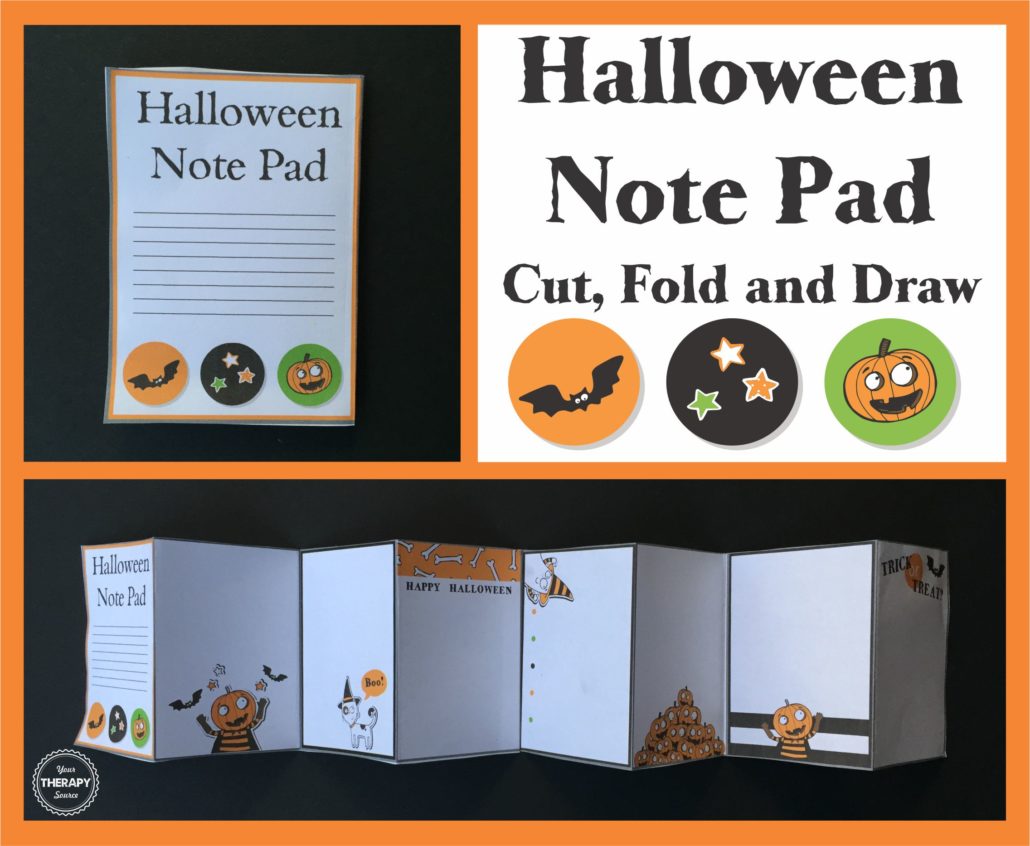 Halloween Mini Book from Your Therapy Source