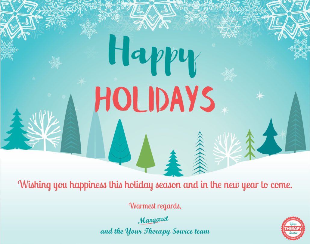 Happy Holidays from Your Therapy Source