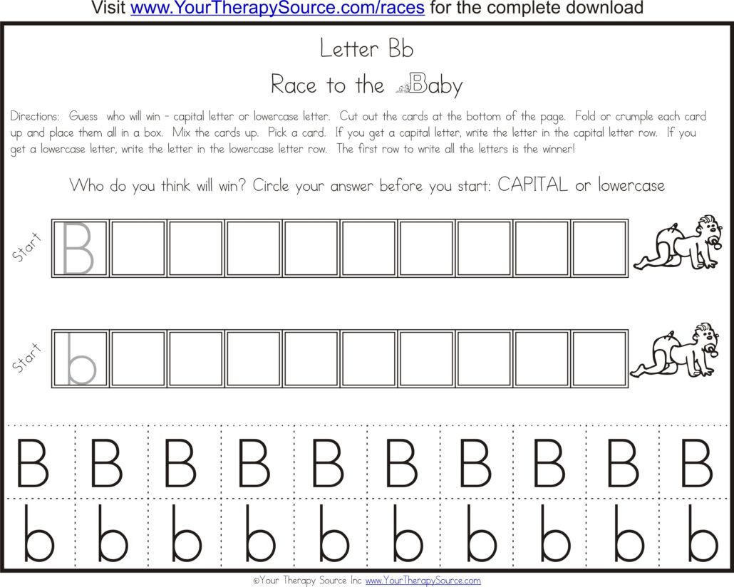 Letter b activity