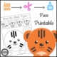 Here is a free step by step tiger circle project from the digital packet, Step By Step Circle Animals. Color, cut and paste the circle tiger.