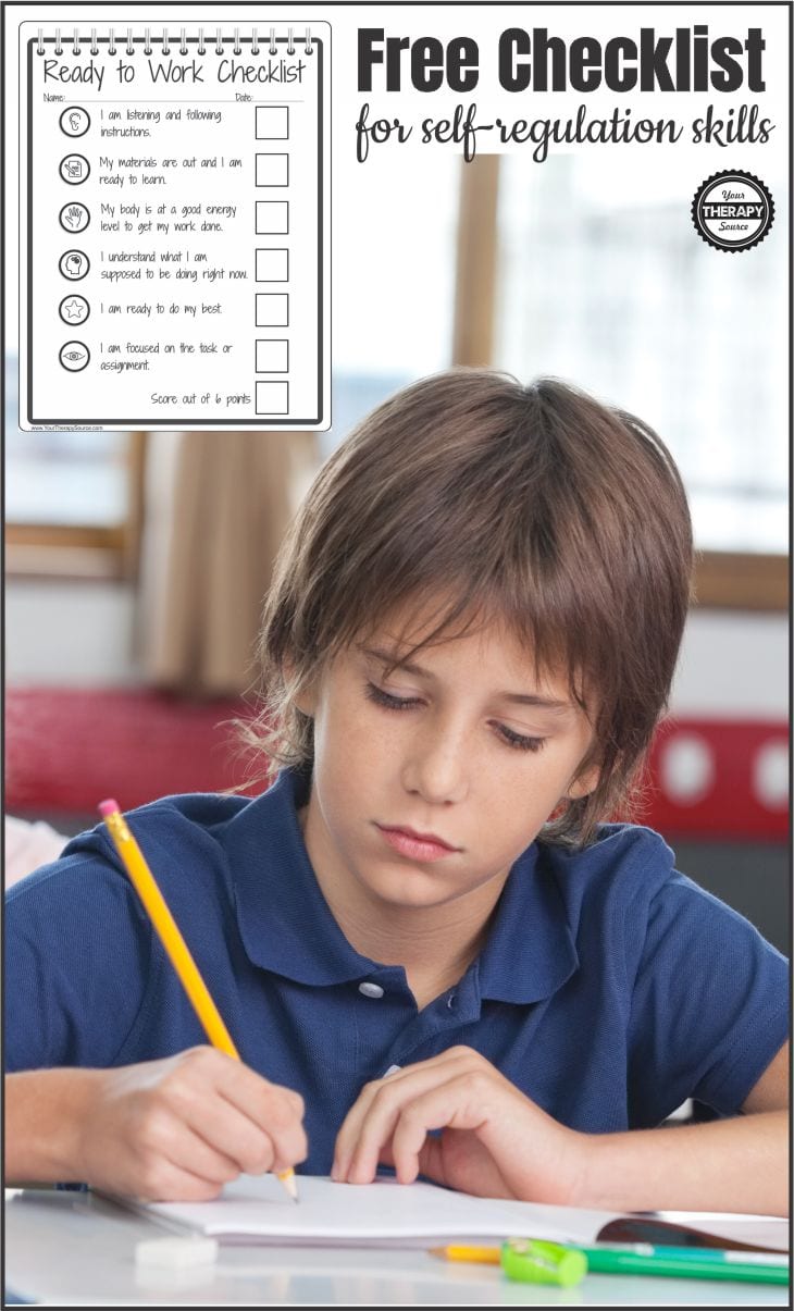 Are you looking to encourage students to improve self-regulation and maintain classroom expectations?  This free self-regulation checklist will help students