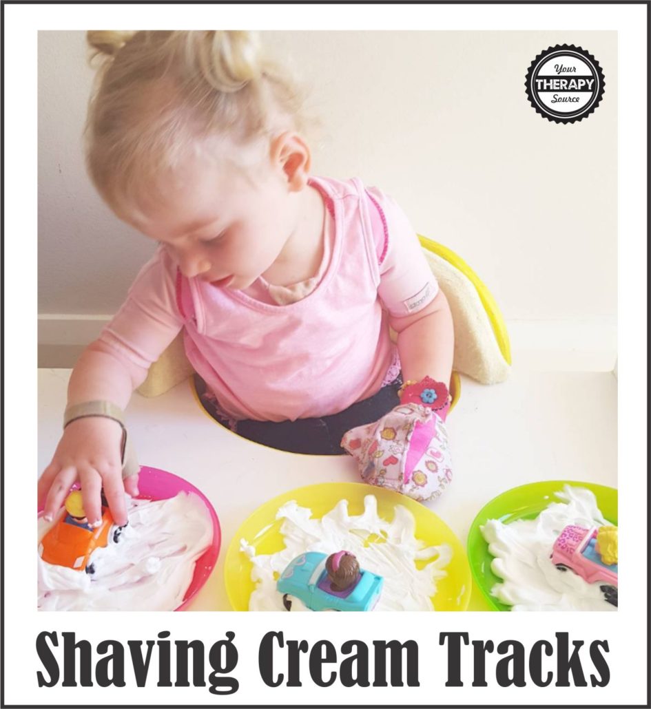 Shaving Cream Tracks Photo
