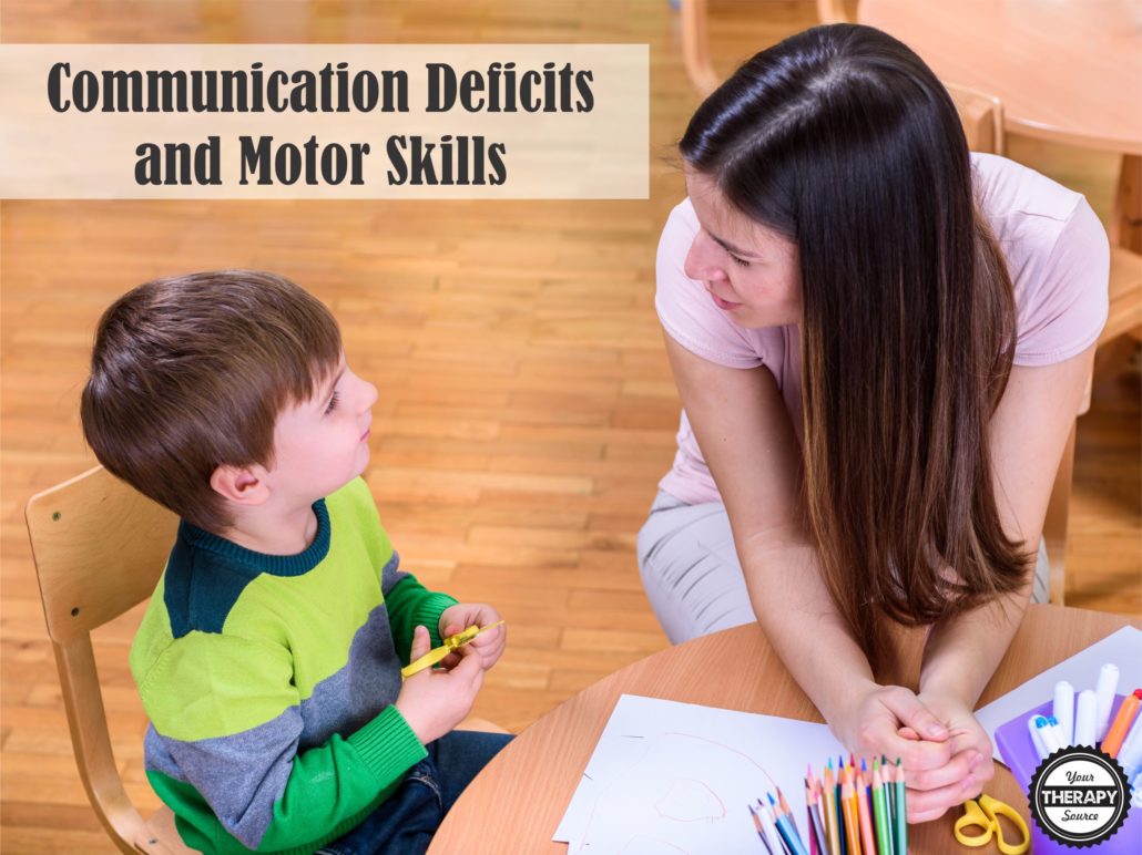 ASD Communication Deficits and Motor Skills