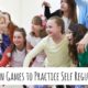 10 FUN self control games to practice self regulation skills in children - the games require no equipment or preparation. They make great brain breaks too!
