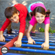 Using video analysis, this playground research took a very close look at the behaviors of children on the equipment.