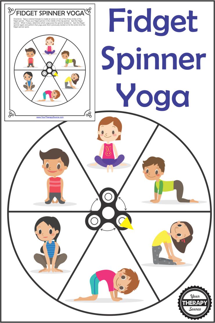 Fidget Spinner Yoga