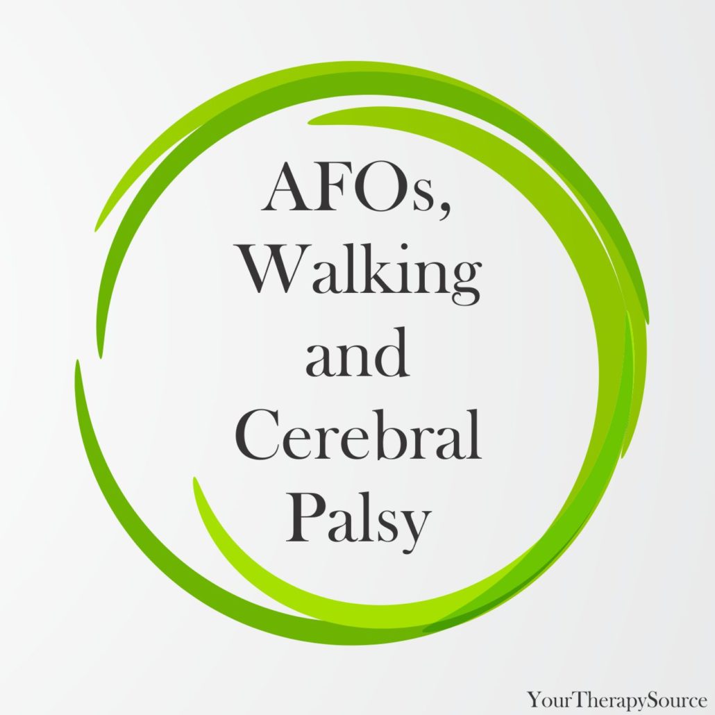 AFOs Walking and Cerebral Palsy