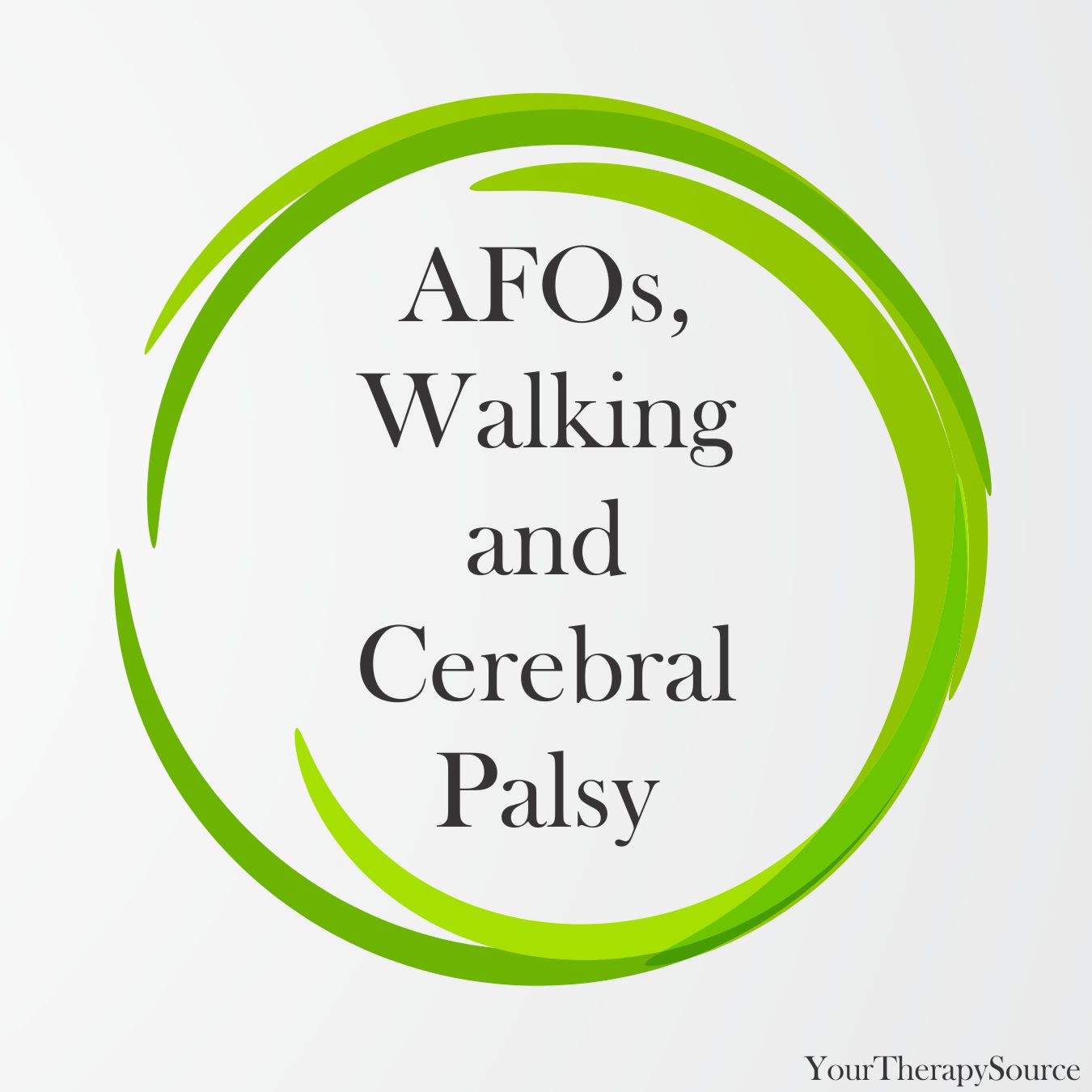 AFOs Walking and Cerebral Palsy