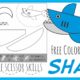 Color Cut Glue Shark