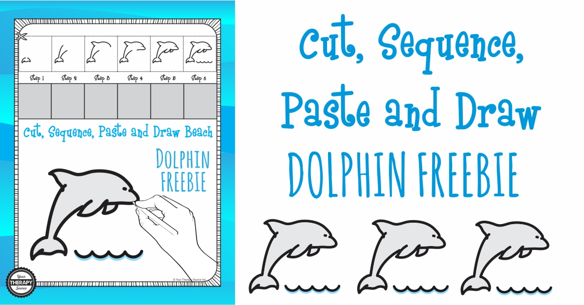 cut sequence paste draw dolphin