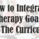 Therapy Goals Curriculum