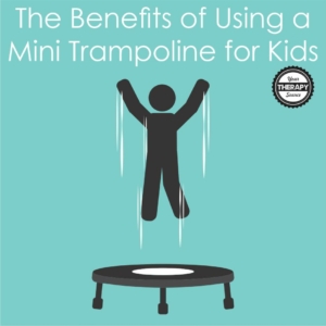 Do you wonder why we use a trampoline in occupational therapy, physical therapy sessions, gym class and more with children?