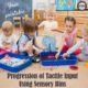 Progression of Tactile Input Using Sensory Bins