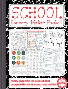 School Sensory Motor Packet