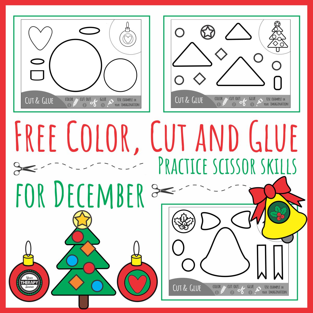 Color Cut Glue December