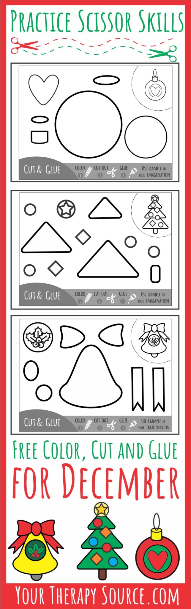 Color Cut Glue December