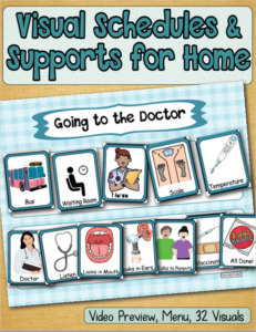 Going to Doctor Visual Schedule