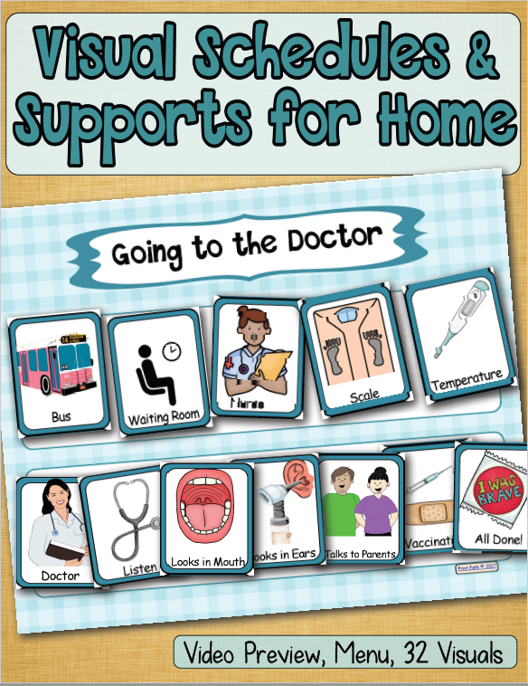 Going to Doctor Visual Schedule