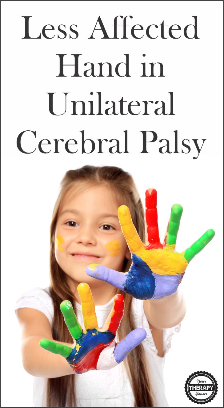 Less Affected Hand in Unilateral Cerebral Palsy