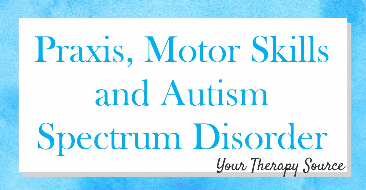 Praxis, Motor Skills, and Autism