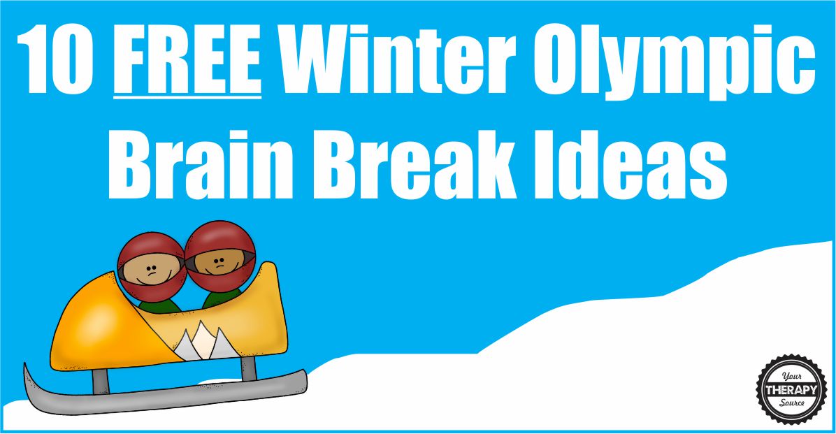 10 Free Winter Olympic Brain Break Ideas
