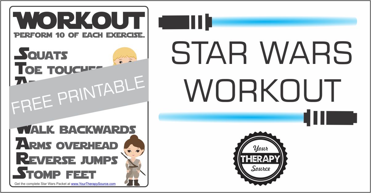 Star Wars Brain Break Workout