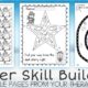 Fine Motor and Executive Function Skills with a Winter Theme from the Winter Skill Builders Packet Three Free Sample Pages