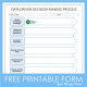 Are you familiar with the Data Driven Decision Making process? It is an eight-step process to guide and measure the process.