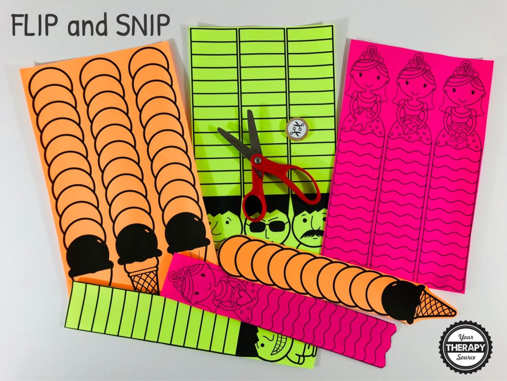 Flip and Snip Scissor Game