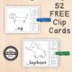 Clip Cards for Hand Strengthening - FREE