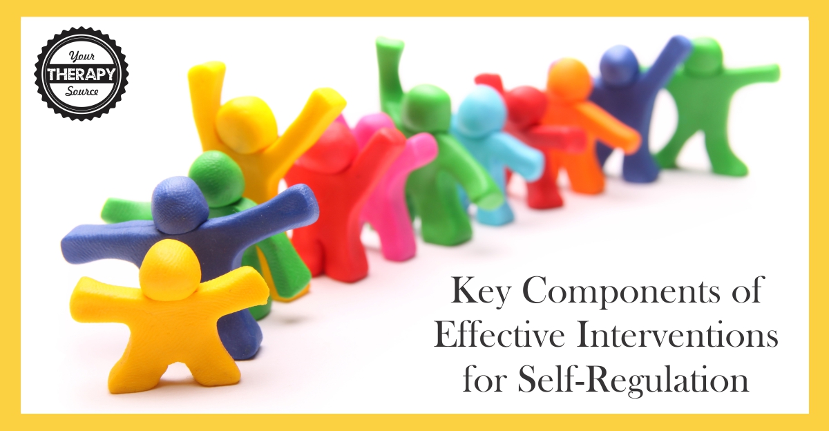 Key Components of Effective Interventions for Self-Regulation