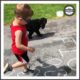 Sidewalk Chalk Obstacle Course Movement and Learning
