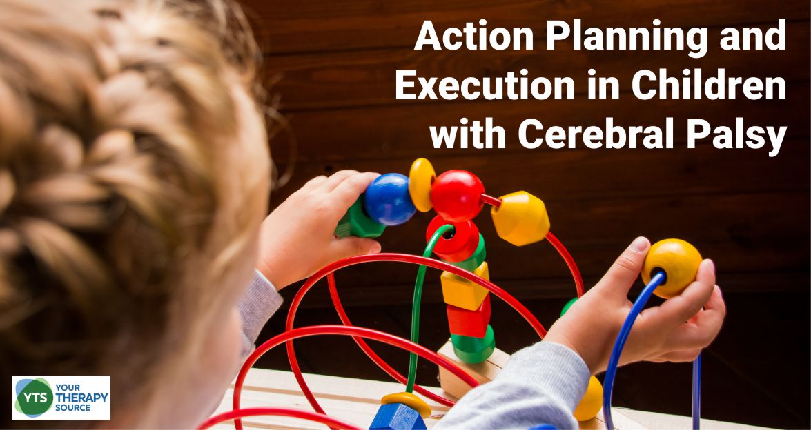 Research in Developmental Disabilities published research on action planning and execution in children with cerebral palsy.  The goal of the study was to determine the differences in anticipatory visual patterns between 13 children with hemiplegic cerebral palsy (average age 6.8 years) and 15 typically developing children (average age 5.8 years).  In addition, visuomotor coordination was assessed in the children with hemiplegic cerebral palsy.
