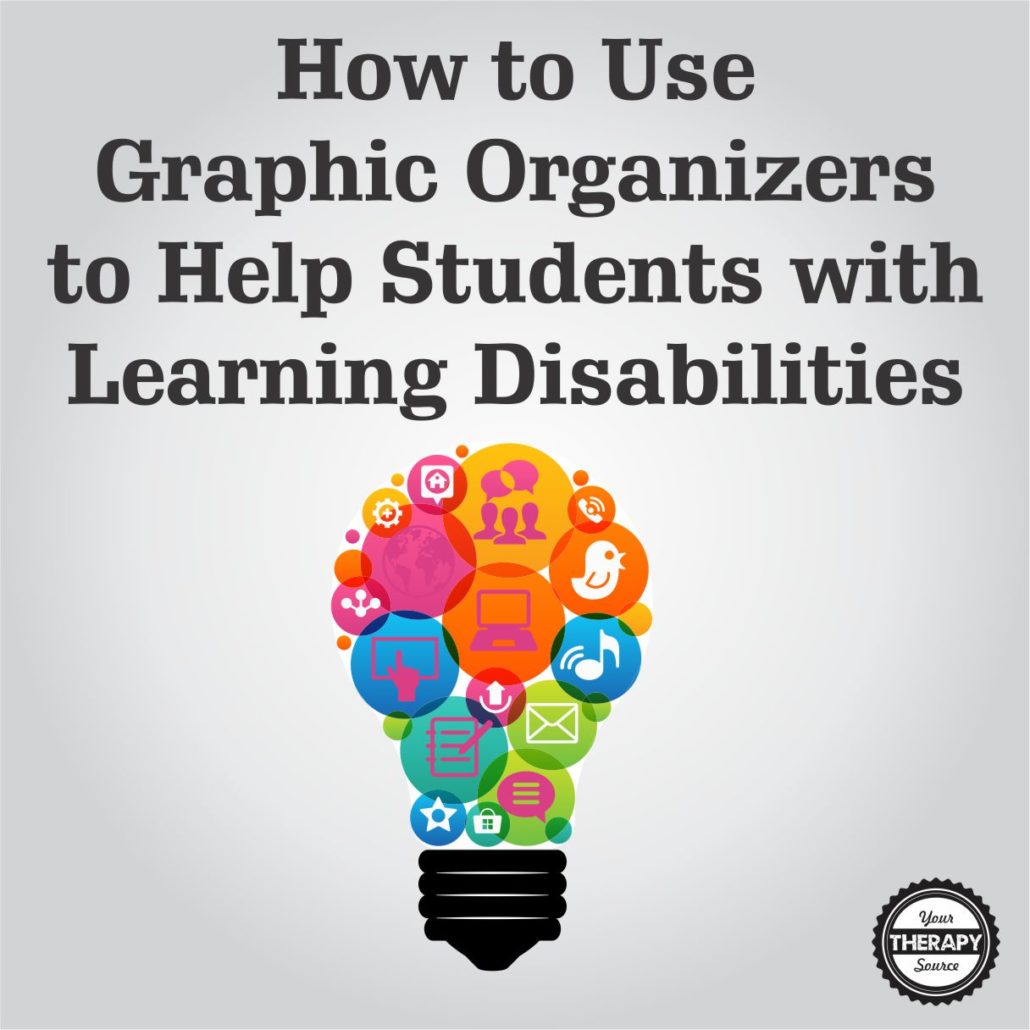 Students with learning disabilities are at risk for falling behind and may require explicit instruction to assist with comprehending text and producing written work.  Here is some information on how to use graphic organizers to help students with learning disabilities.