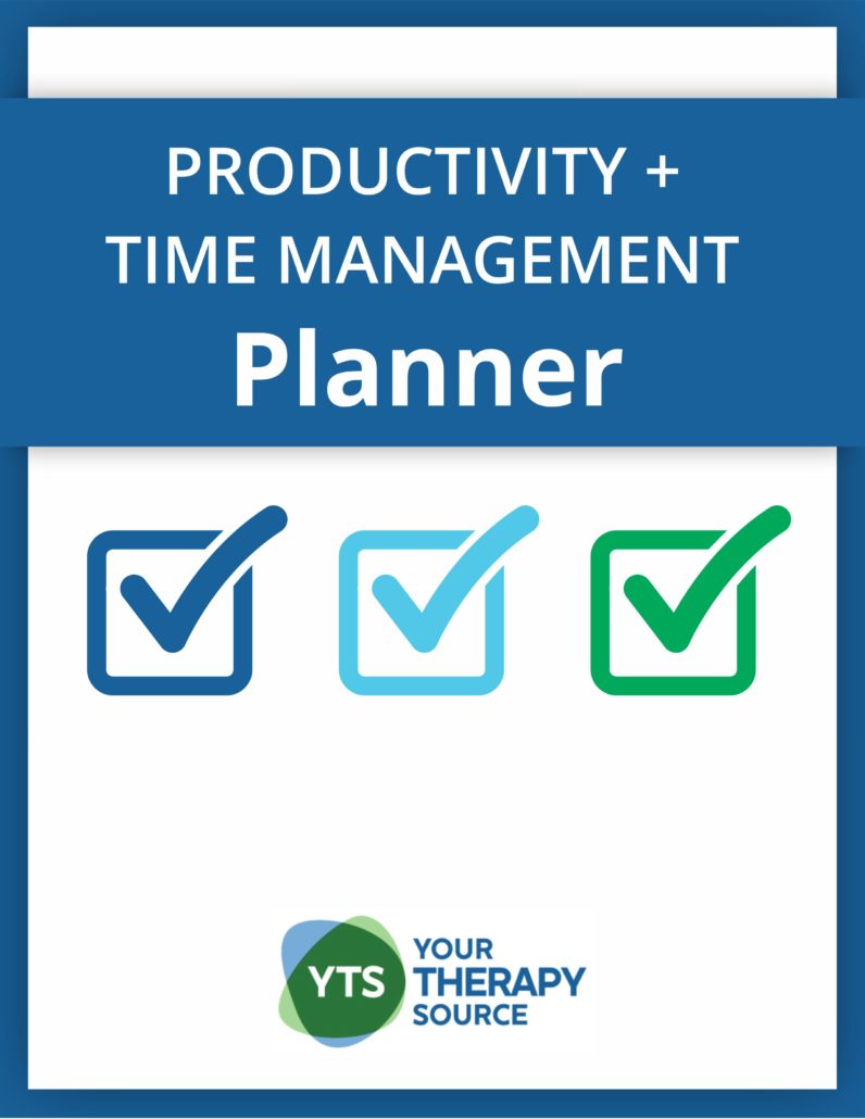 Therapists, teachers, students, and parents can potentially reach their goals faster by using the Productivity and Time Management Planner because it teaches how to improve the quantity and quality of work you complete each day.