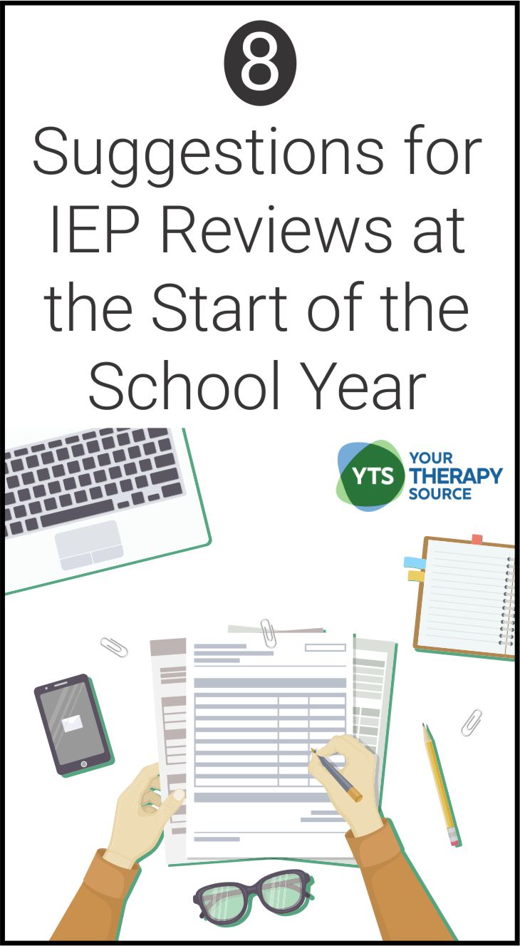 Do you do IEP reviews at the start of the school year? As the new school year starts, it is important for related service providers, teachers, parents and students to review the IEP. Reviewing IEP for multiple students can be very time consuming therefore in order to be productive focus on the important parts of the IEP. Here are suggestions for IEP reviews at the start of the school year.