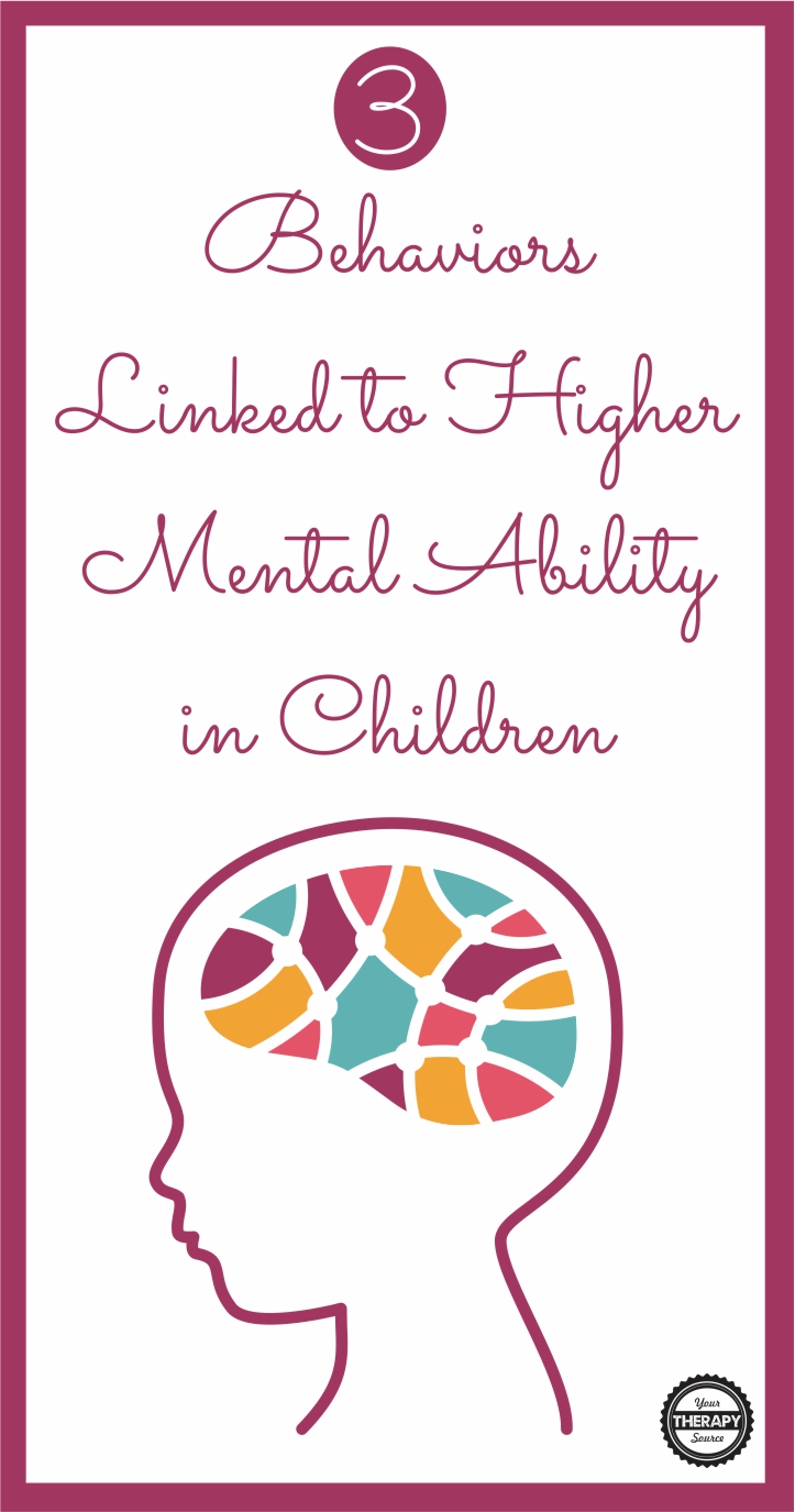 What goes on over the course of a 24 hour period for a student in the home greatly affects what goes on at school and vice versa. Recent research on over 4000 children and adolescents in the United States, reveals that there are 3 behaviors linked to higher mental ability in children.