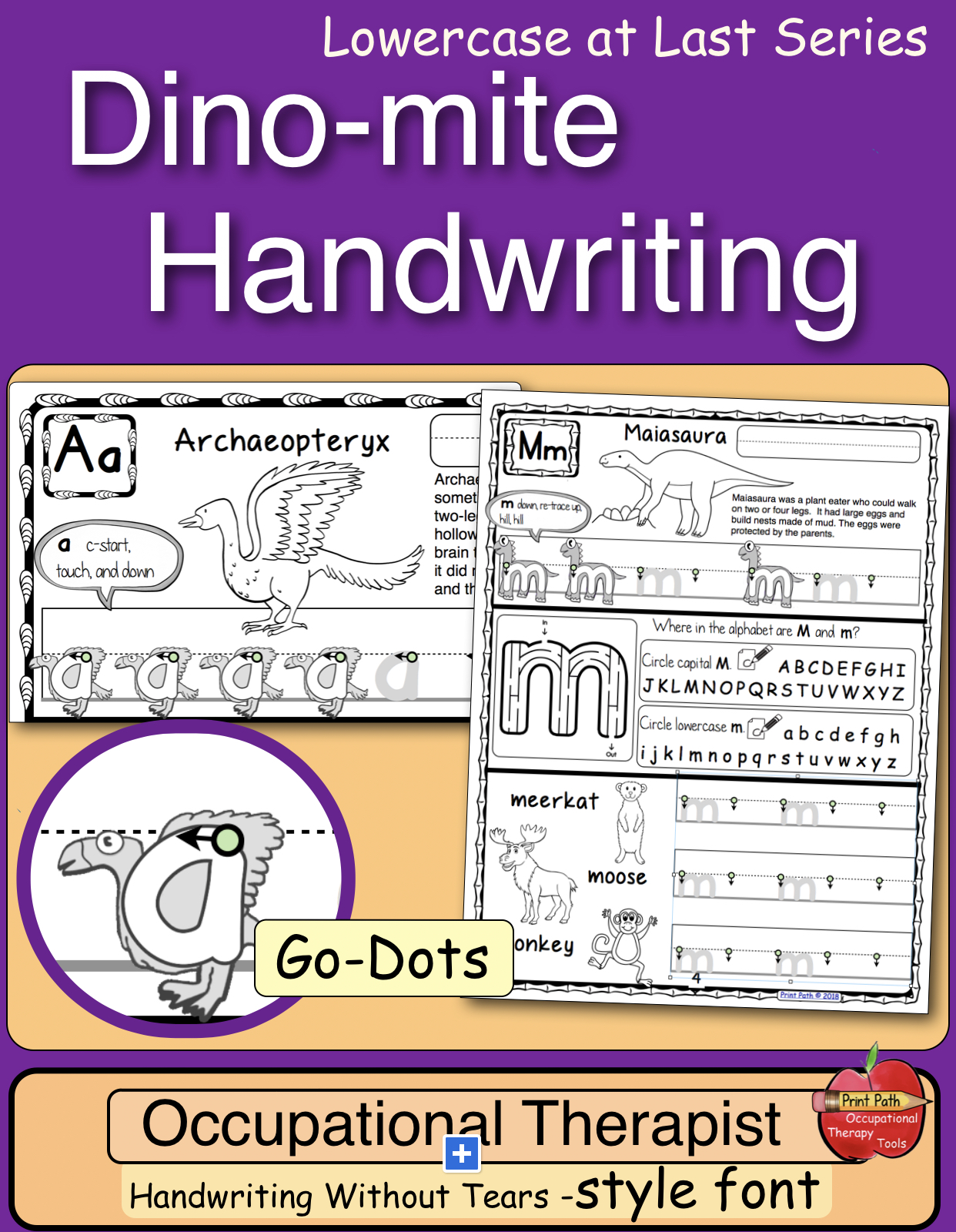 If you have students who love dinosaurs and need to work on their handwriting, then Dino-mite Handwriting is for you. A to Z dinosaur handwriting includes science-based descriptions and fun formation graphics to pique the interest of both reluctant and sophisticated learners.