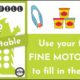 It's MONSTER TIME! Halloween is at the end of this month and monsters are a fun way to incorporate the theme into fine motor practice. This monster fine motor game requires fine motor skills to fill in the adorable green monster and you can download it for FREE below.