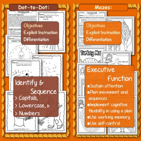 Occupational Therapy Tools: Fine-Motor, Executive Functioning - Fall Theme - Image 2