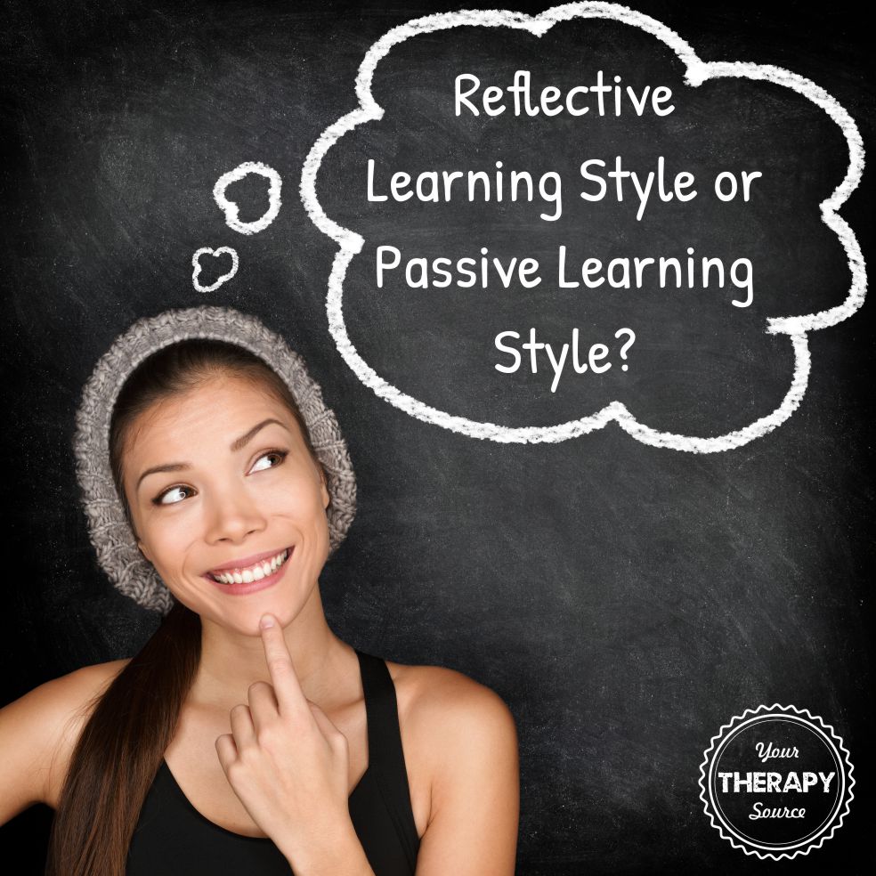 Are you familiar with passive and reflective learning styles? A passive learner is someone who reads textbooks, writes responses that are expected and listens to lectures. A reflective learning style is more active. You may challenge theories, ask questions and try to learn from your experiences. Would you describe yourself as having a passive or reflective learning style?