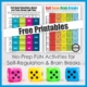 Do you need quick and easy brain breaks for the classroom? You can download two FREE printables that are perfect for the classroom.