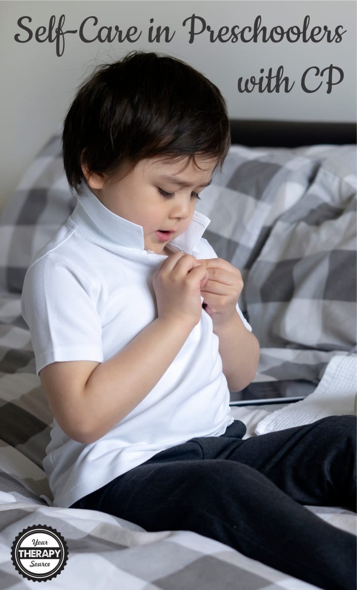 The study examined the relationship of self-care in preschool children with cerebral palsy and manual ability.