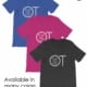 This OT Quote T-shirt states "Alone we can do so little, together we can do so much - Helen Keller".  Any occupational therapist would love this classic looking t-shirt to show off their profession!
