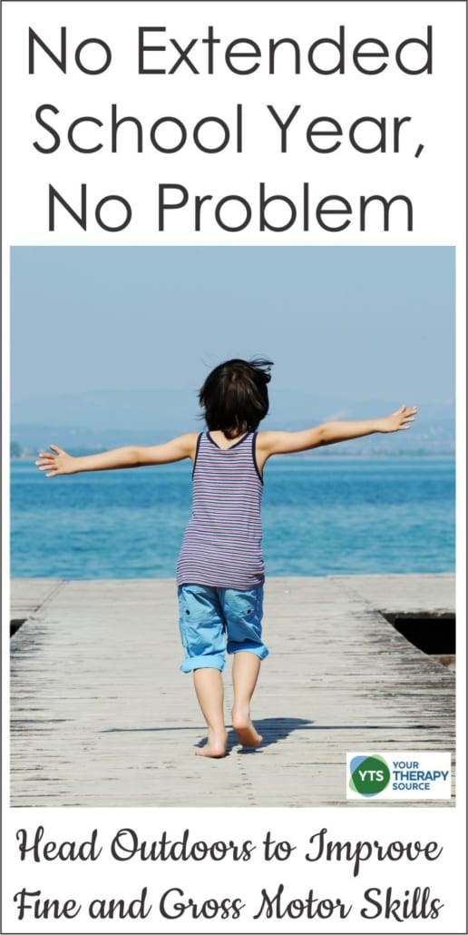 Did your child not qualify for extended school year services? Many times if therapists and teachers are not concerned that the child will regress over the summer, extended school year services are not recommended. If you are concerned as a parent, teacher or therapist, here are some suggestions to help maintain skills over the summer.