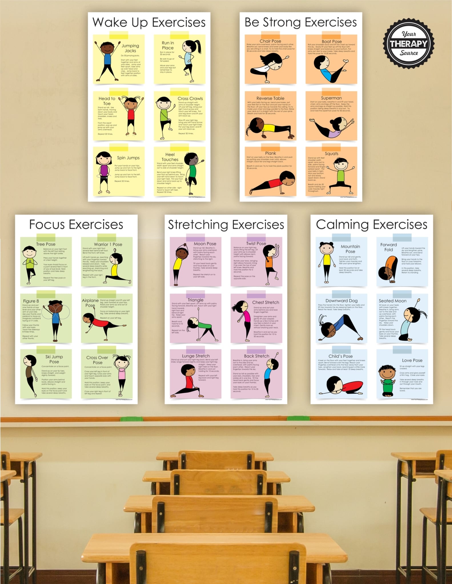 Kids Exercises List Kids Exercises List