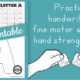 This FREE tear and paste worksheet on the Letter Aa also includes fine motor and handwriting practice - created by Your Therapy Source