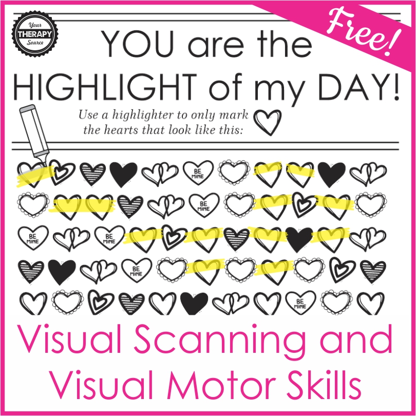 If you looking for a cute appreciation activity for Valentine's Day, Teacher Appreciation Day, or anytime you want to lift someone's spirits, check out this fun You are the Highlight of My Day printable.  You can download it for free at the end of the blog post.