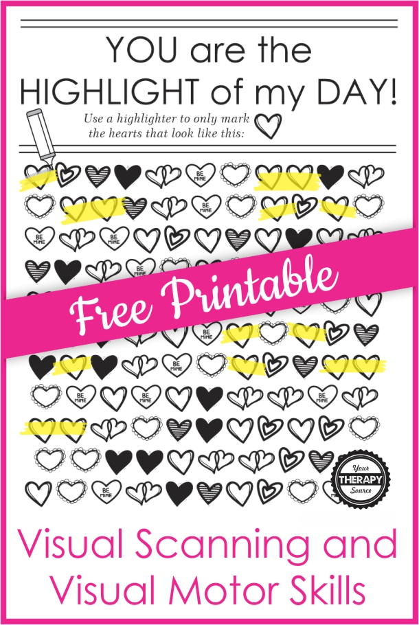 If you looking for a cute appreciation activity for Valentine's Day, Teacher Appreciation Day, or anytime you want to lift someone's spirits, check out this fun You are the Highlight of My Day printable.  You can download it for free at the end of the blog post.\